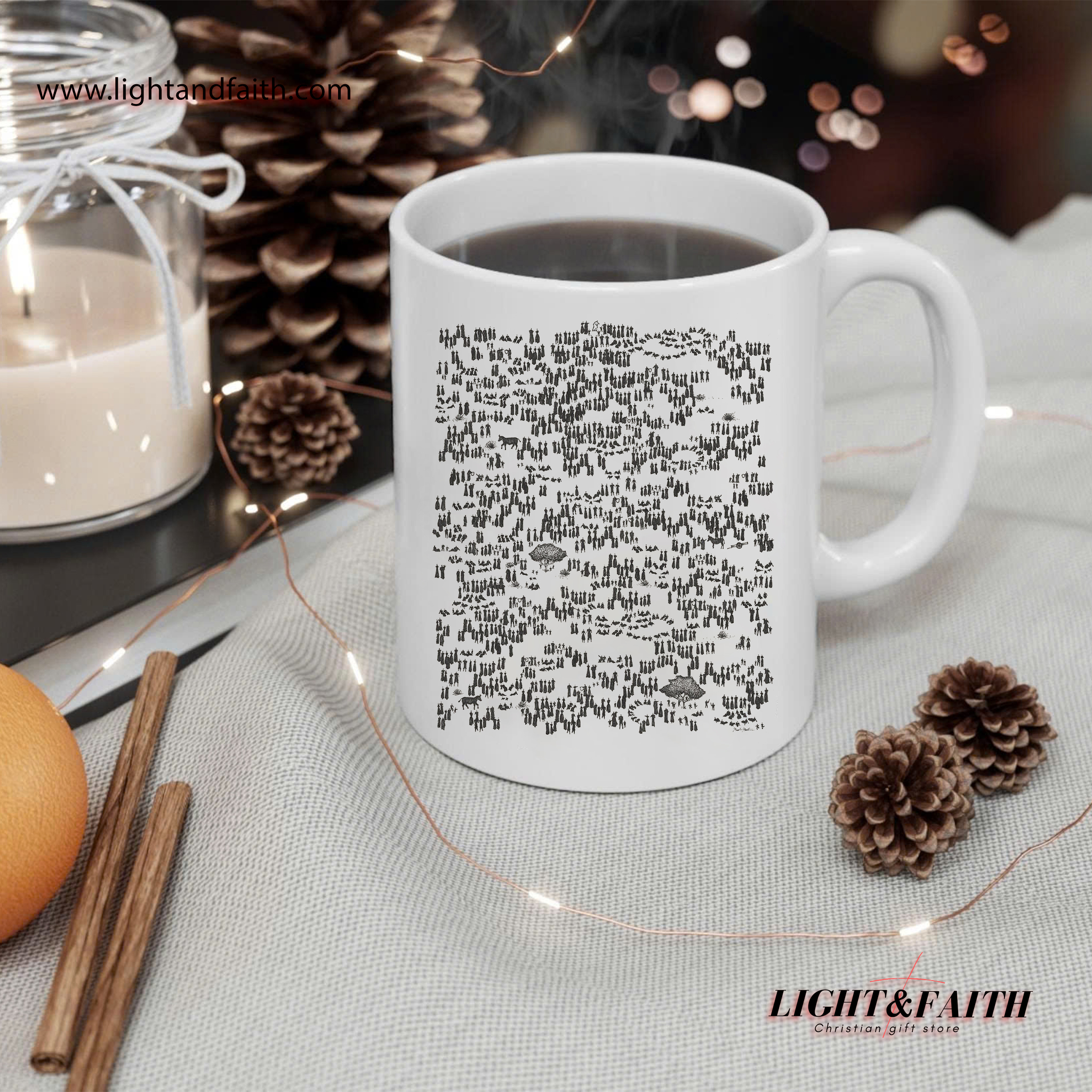 Find the One Sheep Mug – Christian Lost Sheep Mug, Jesus Parable Coffee Cup Gift MULAF27